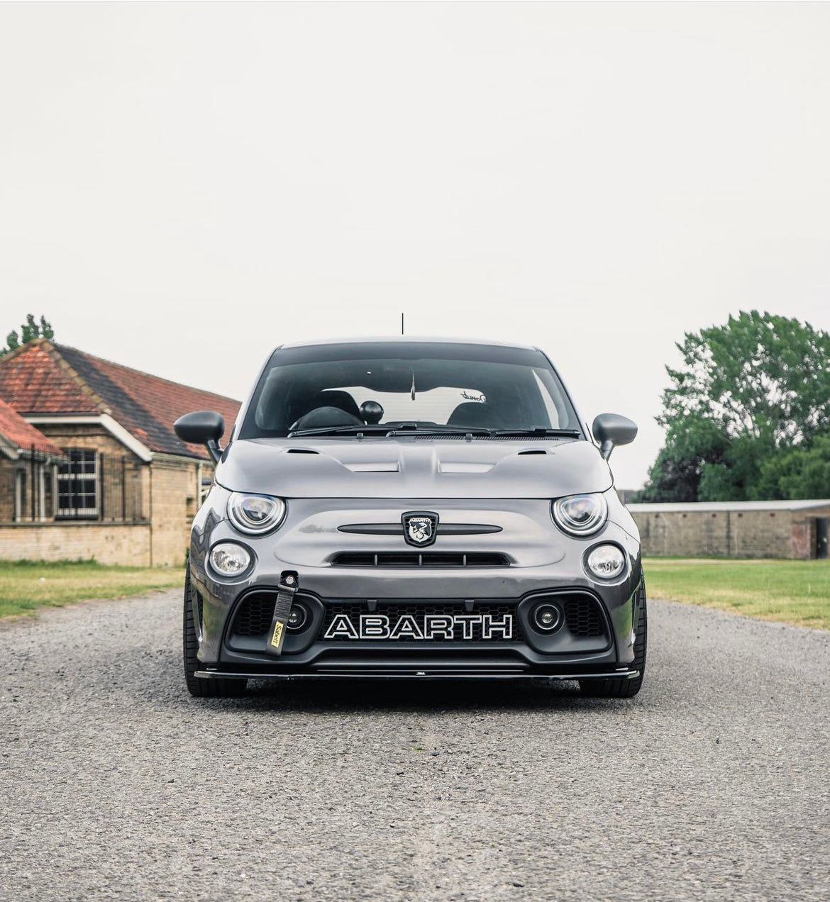 CHD Tuning "Cattivo" Angry Vented Bonnet/Hood for Abarth 500 / 595 / 695 - TMC Motorsport