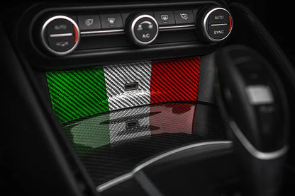 Alfa Romeo Giulia USB Trim Frame Cover - Carbon Fibre - TMC Motorsport