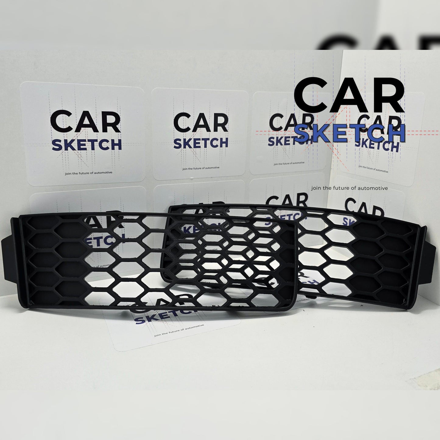 Audi TT 8N Mk1 3.2 V6 Lower Bumper Grilles * 8N0 807 682 E - 8N0 807 681 E*