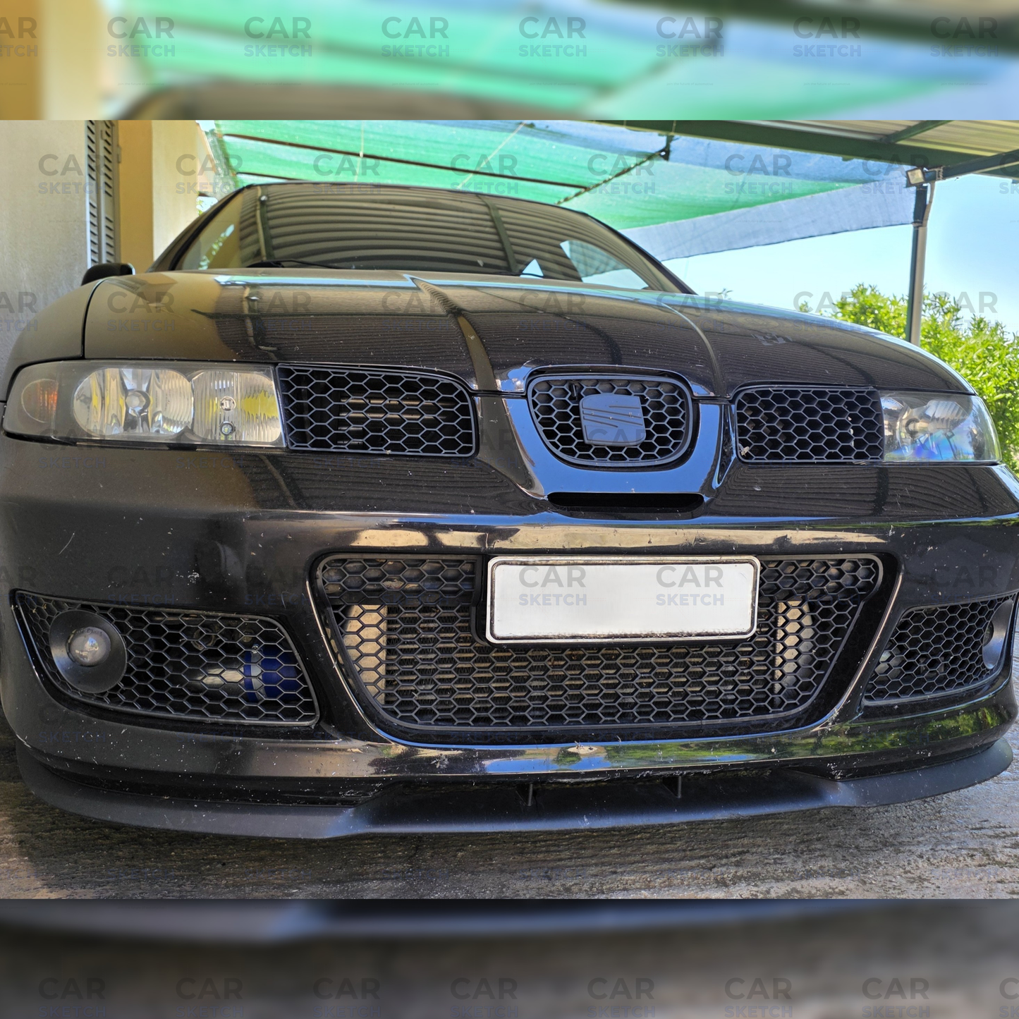 Seat Leon 1M Cupra Front Center Lower Grille Full Honeycomb *1ML 853 668 79Y*