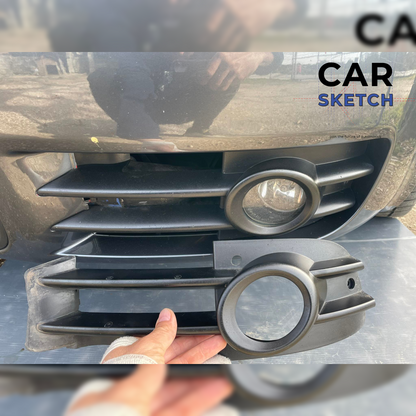 Audi S4 B6 Front Lower Side Grilles * 8E0 807 681 B - 8E0 807 682 B *