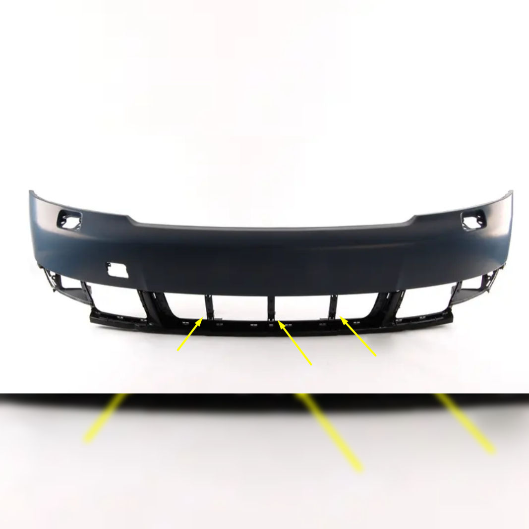 Audi A4 B6 UltraSport Package Front Bumper Center Lower Grille in Honeycomb * 8E0 807 647 D * (3-Piece Design)