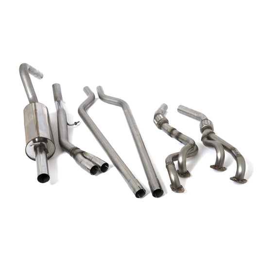 Piper Exhausts Ford Granada MK2 2.3 V6 - 1 Silencer System with Manifolds - TMC Motorsport