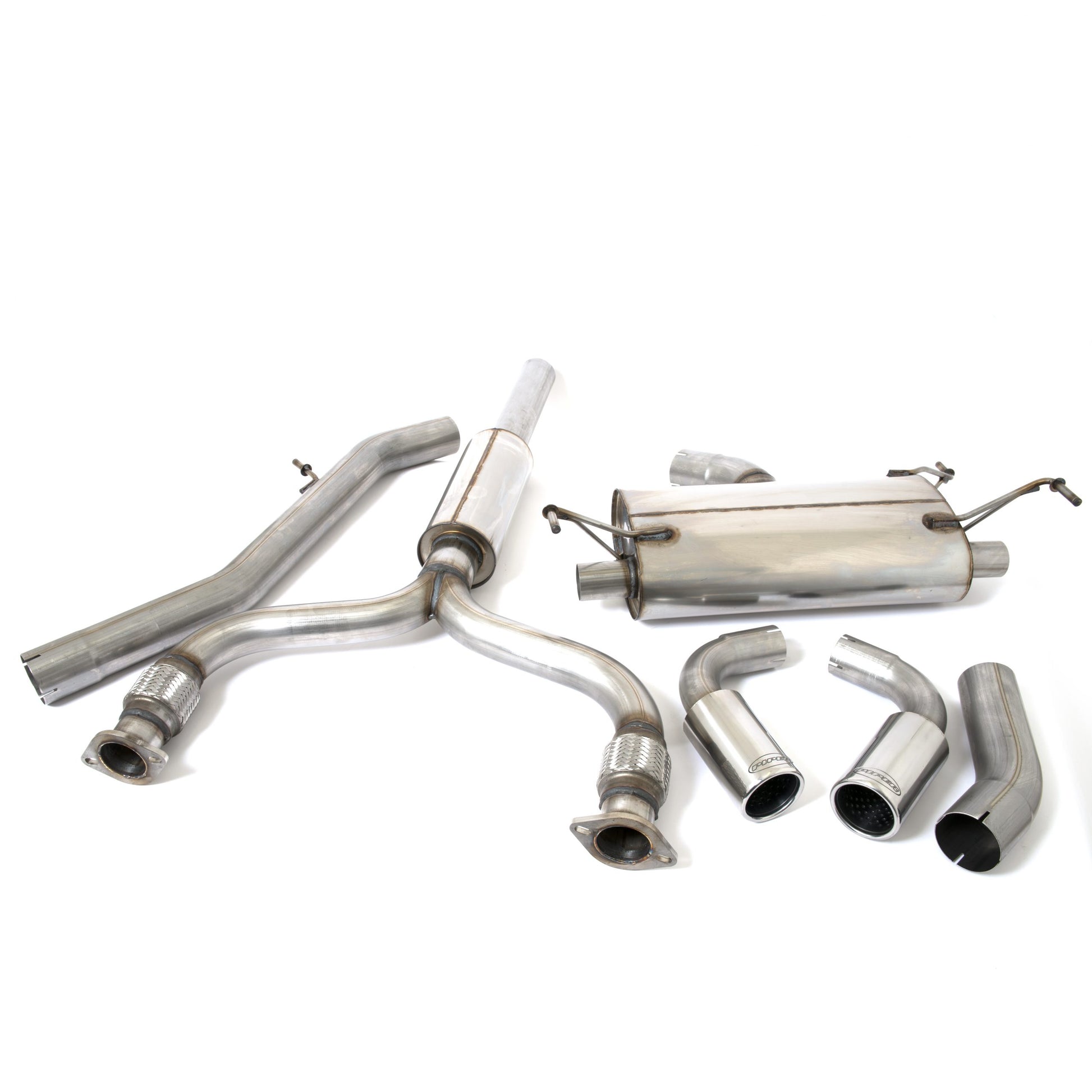 Piper Exhausts Nissan 350Z FAIRLADY Z33 3.5l V6 Dual Exit  - 2 Silencer System - TMC Motorsport