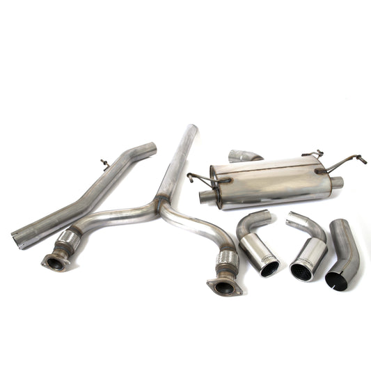 Piper Exhausts Nissan 350Z FAIRLADY Z33 3.5l V6 Dual Exit  - 1 Silencer System - TMC Motorsport