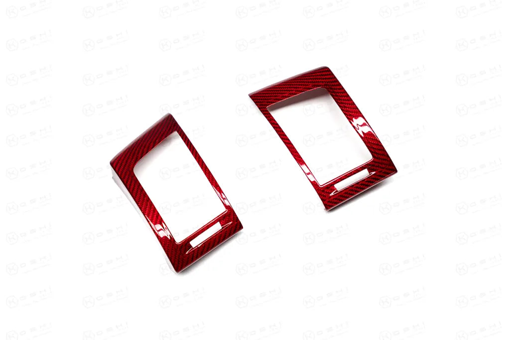 Jaguar F-Type Air Vent Covers - Carbon Fibre