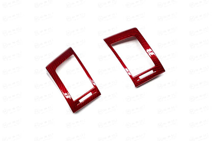 Jaguar F-Type Air Vent Covers - Carbon Fibre