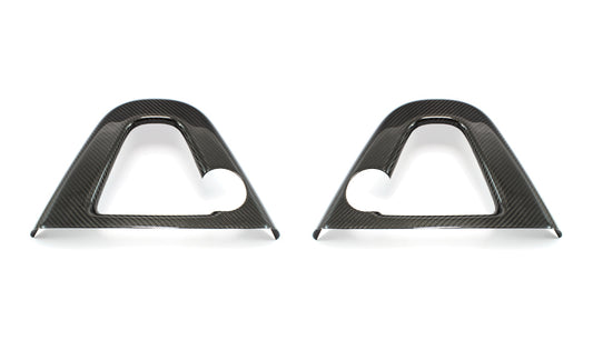 Mercedes Benz SLK R172 Rear Seat Trim Cover With Hole - Carbon Fibre