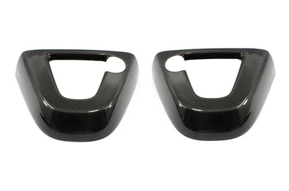 Mercedes Benz SLK R172 Rear Seat Trim Cover With Hole - Carbon Fibre