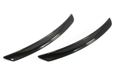 Mercedes Benz SLK R172 splash guards - Carbon Fibre
