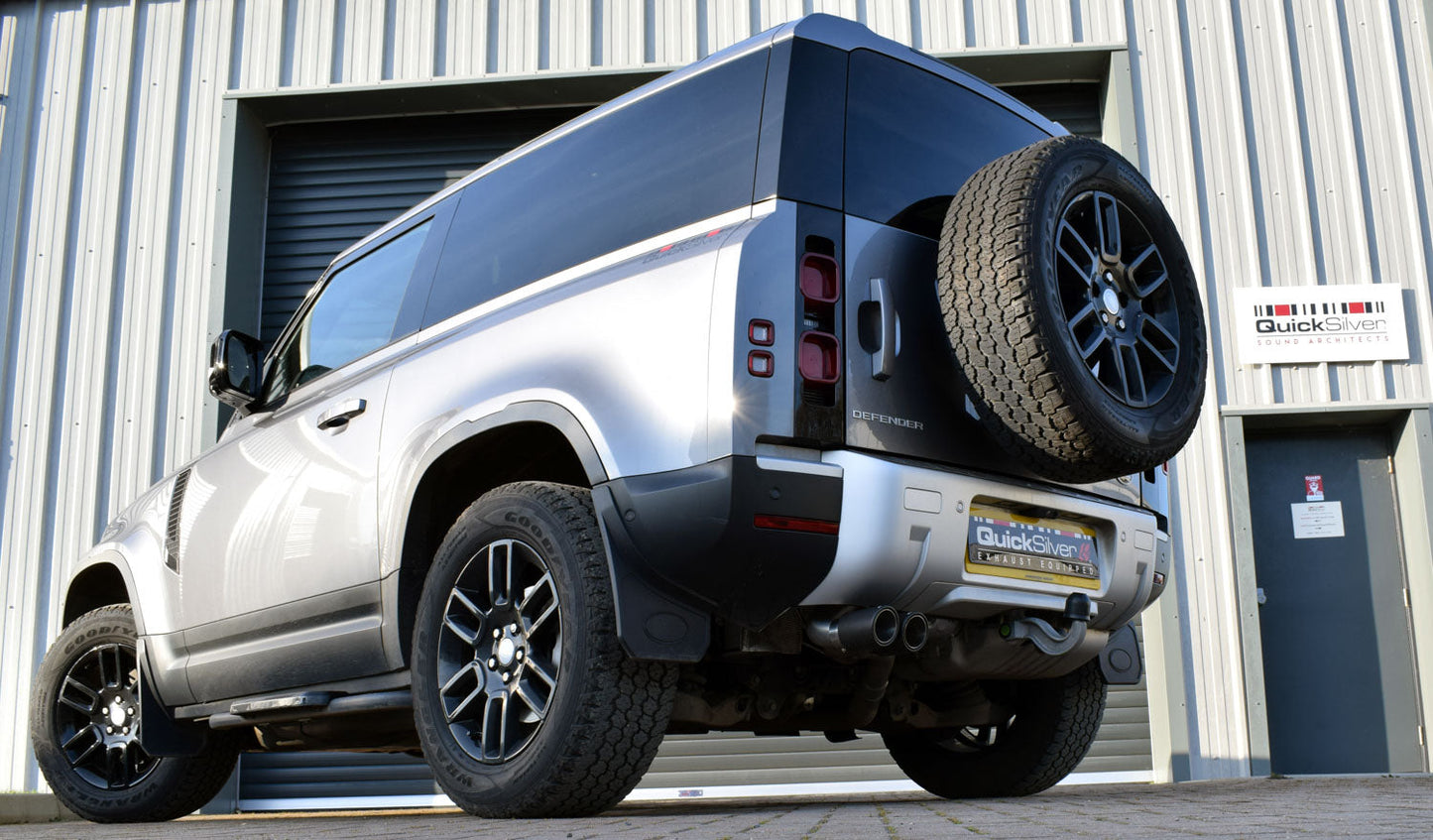 Land Rover Defender D200, D240, D250, D300, D350 90, 110 and 130 - Sound Generator Exhaust System with Sound Architect™(2019 on)