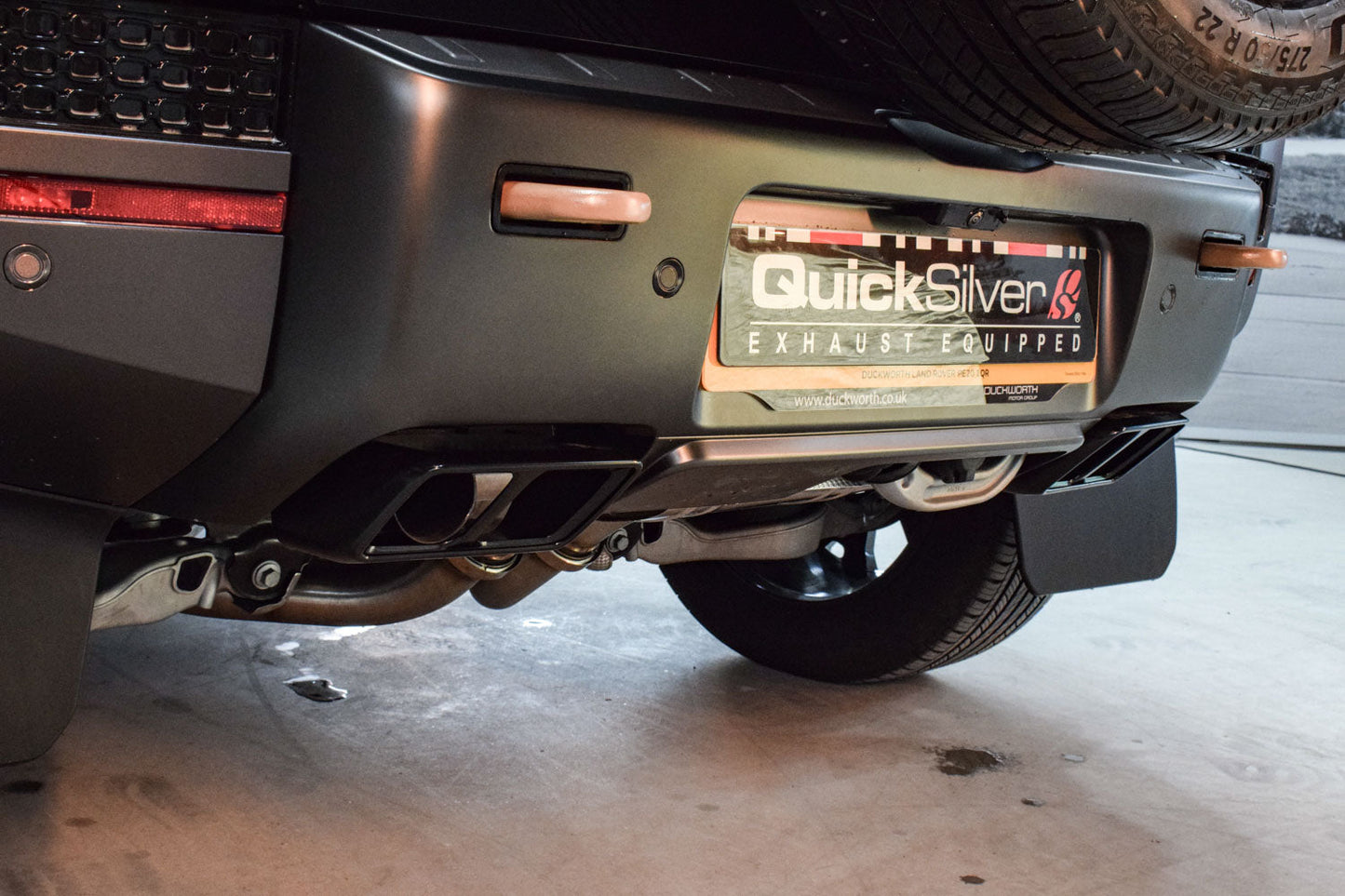 Land Rover Defender OCTA 110 P635 - Sport Exhaust System with Sound Architect™ (2025 on)