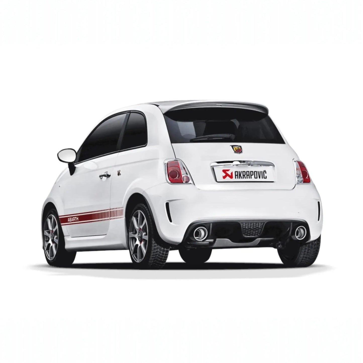 Abarth 500 / 500C | Akrapovic | Slip-On Line (SS) - TMC Motorsport