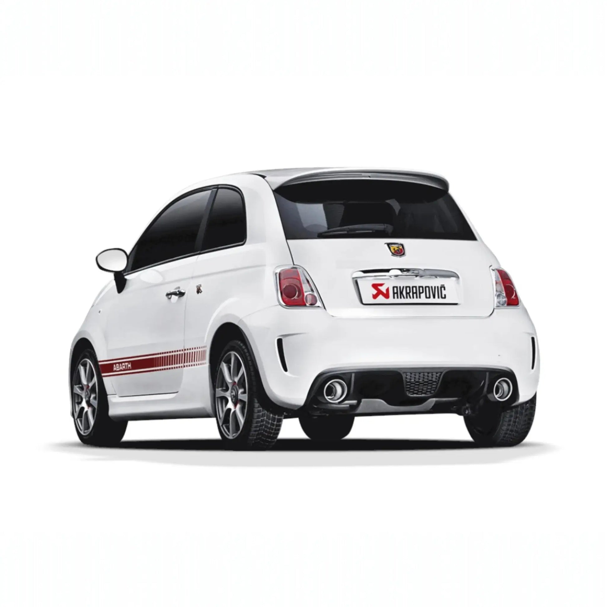 Abarth 500 / 500C | Akrapovic | Slip-On Line (SS) - TMC Motorsport