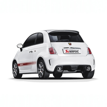 Abarth 500 / 500C | Akrapovic | Slip-On Line (SS) - TMC Motorsport