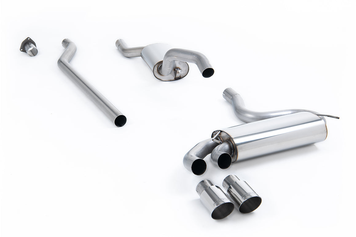 Audi Coupe UR Quattro 20V - Resonated Downpipe-Back Exhaust System