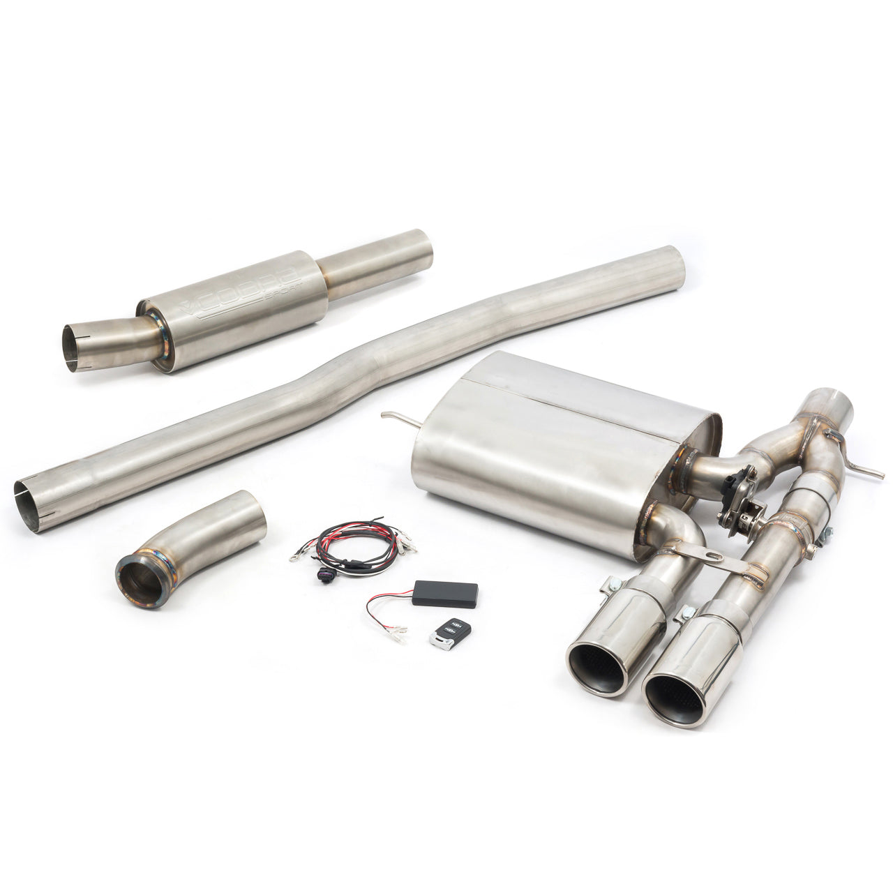 Cobra Sport Mini (Mk3) Cooper S / JCW (F56 LCI) Facelift 3" Valved Cat Back Performance Exhaust - TMC Motorsport