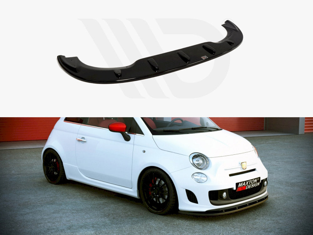 MAXTON DESIGN FRONT SPLITTER V.1 FIAT 500 MK1 ABARTH (2008-2016) - TMC Motorsport