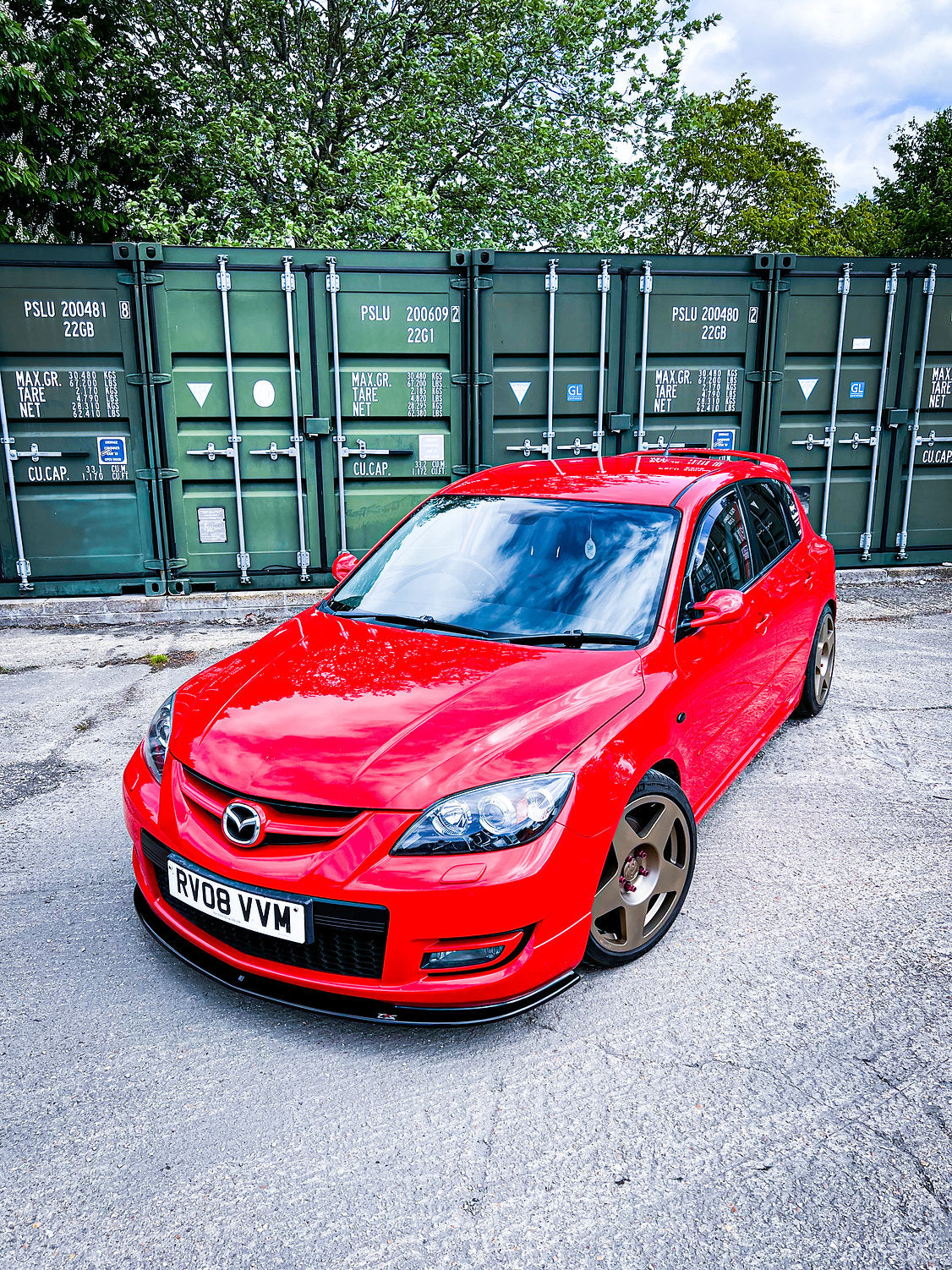 Mazda 3 MK1 MPS - Front Splitter - TMC Motorsport