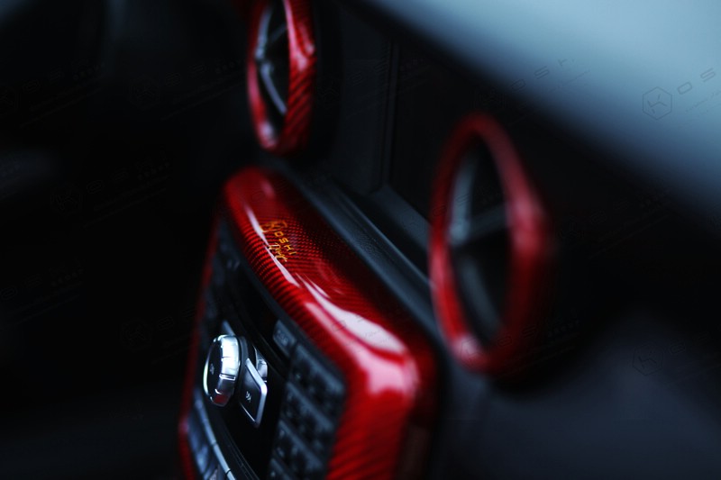 Mercedes Benz SLK R172 Central Tunnel - Carbon Fibre