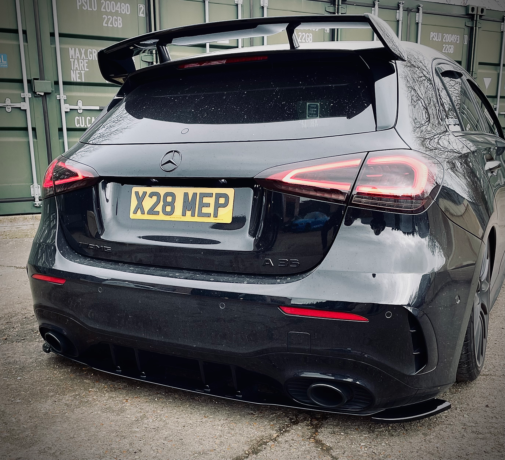 Mercedes A35 AMG W177 - Rear Spats - TMC Motorsport
