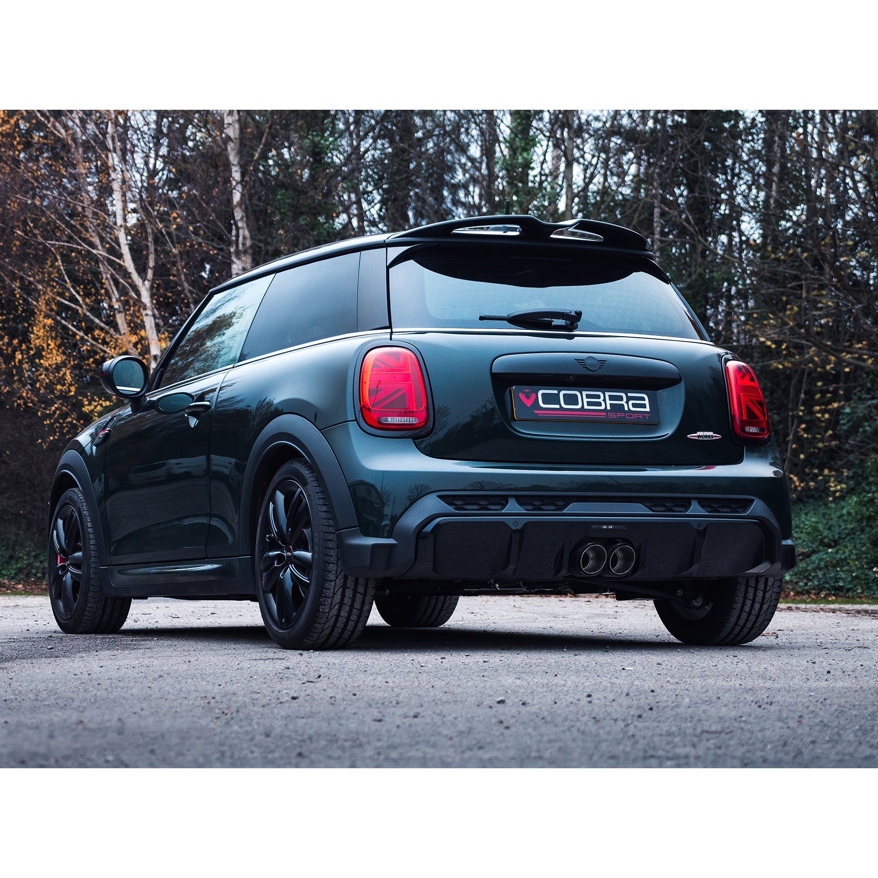 Cobra Sport Mini (Mk3) JCW (F56 LCI 2) Facelift 3" Race GPF Back Performance Exhaust - TMC Motorsport