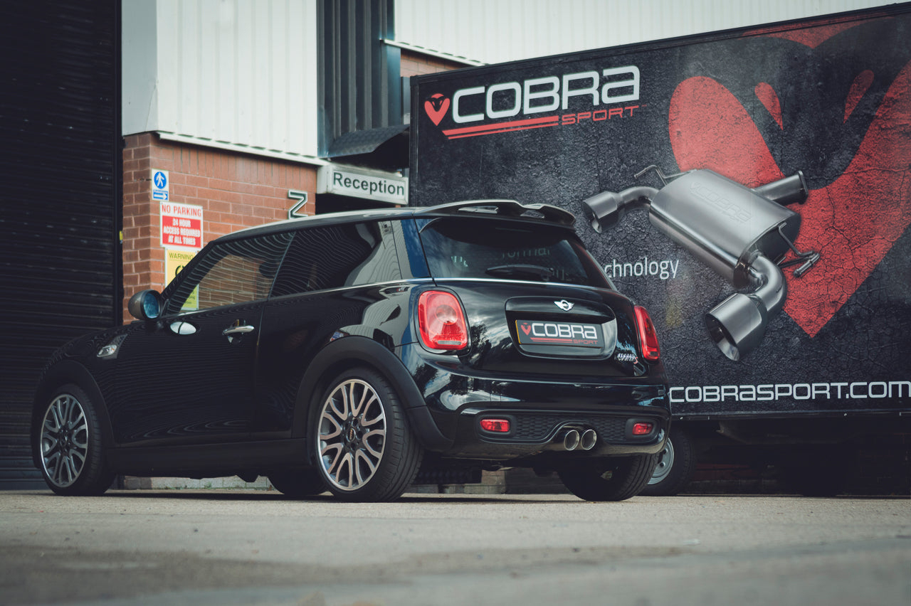 Cobra Sport Mini (Mk3) Cooper S / JCW (F56 LCI) Facelift 3" Valved Cat Back Performance Exhaust - TMC Motorsport
