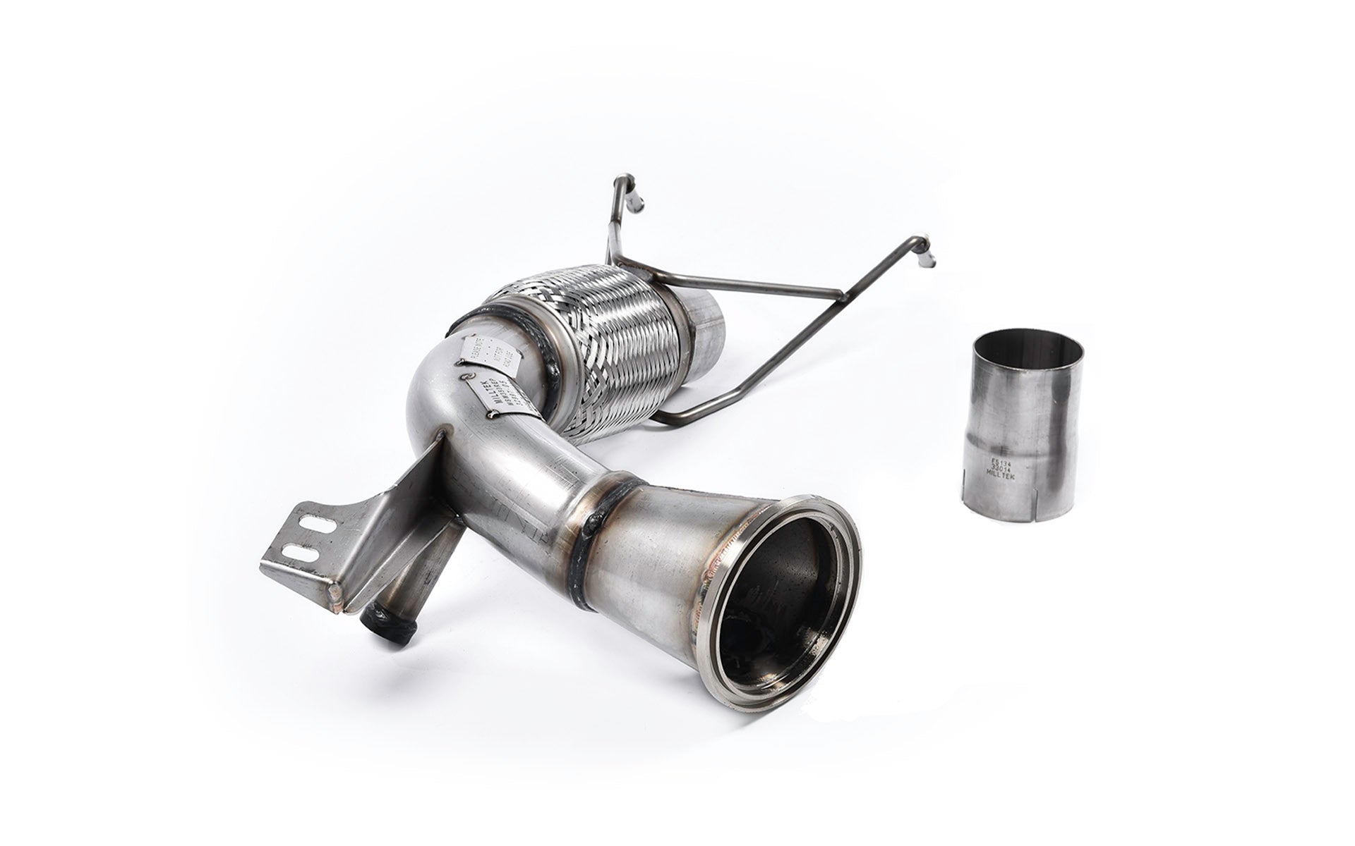 Mini Cooper S F55/F56 - Large Bore Downpipe with Catalyst Delete (For Milltek Cat-Back)