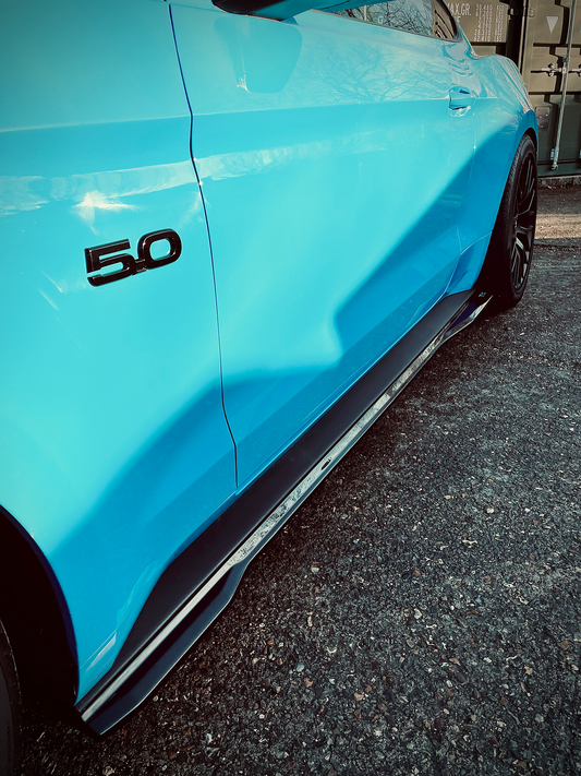 Ford Mustang 2.3L Ecoboost - Side Skirt Splitters - TMC Motorsport