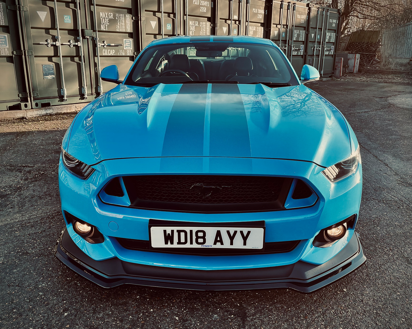 Ford Mustang S550 5.0L GT Pre Facelift - Front Splitter - TMC Motorsport