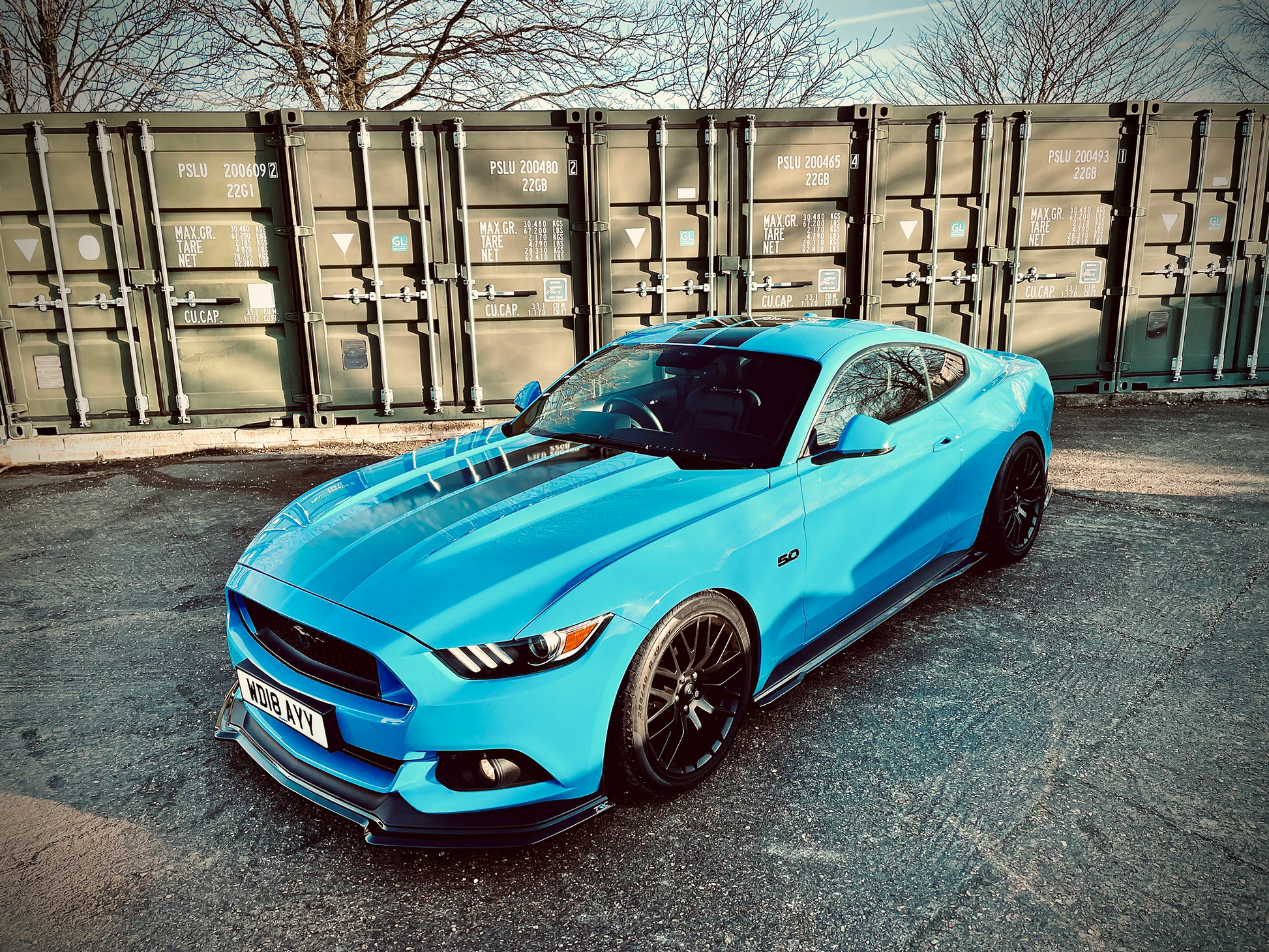 Ford Mustang S550 5.0L GT Pre Facelift - Front Splitter - TMC Motorsport