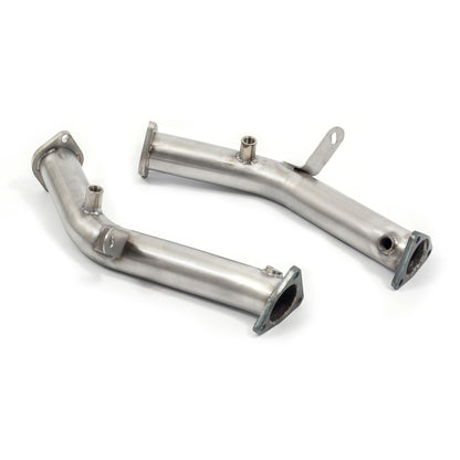 Cobra Sport Nissan 350Z Sports Cat / De-Cat Front Pipes - DE Engine (VQ35 DE) - TMC Motorsport