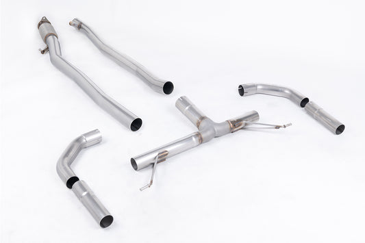 Mercedes A35 AMG (Non GPF Models) - Non-Resonated &amp; Non-Valved (Louder) Cat-Back Exhaust (Uses OE Trims)