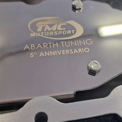 TMC Abarth Tuning "5° ANNIVERSARIO" Limited Edition Oil Pan / Sump By Prometeo for Abarth 500 / 595 / 695 - TMC Motorsport