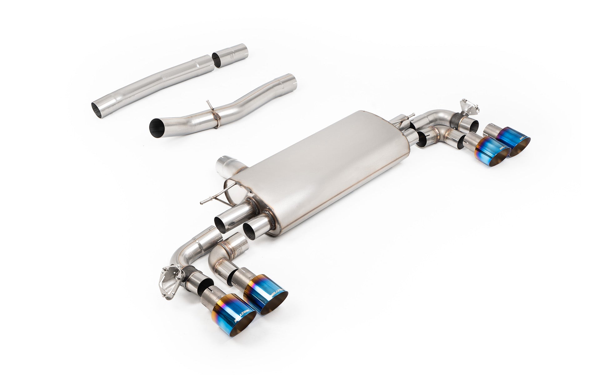 OPF/GPF Back System with Burnt/Blue Titanium Tips