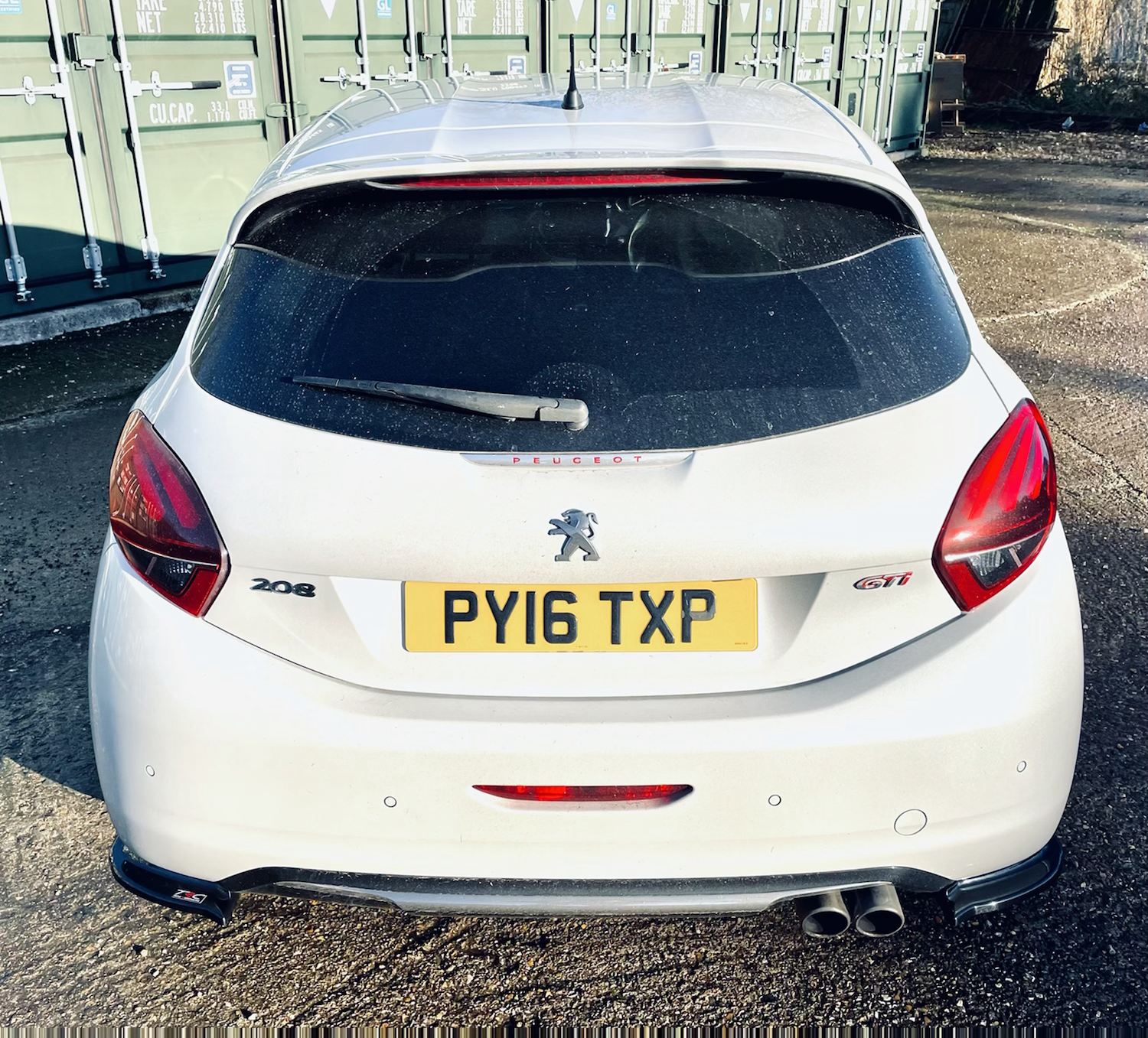 Peugeot 208 GTI - Rear Spats - TMC Motorsport