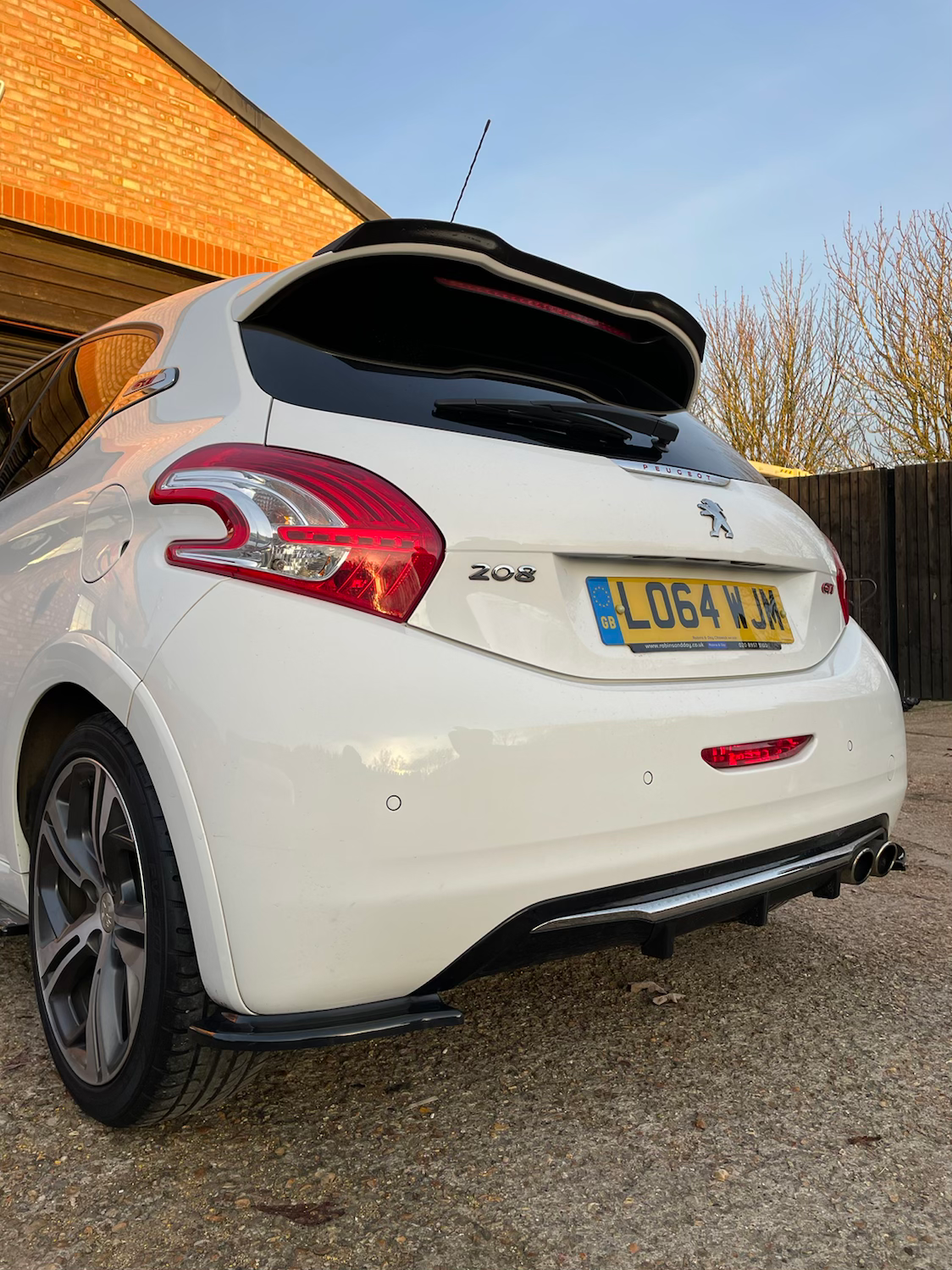 Peugeot 208 GTI - Spoiler Lip - TMC Motorsport