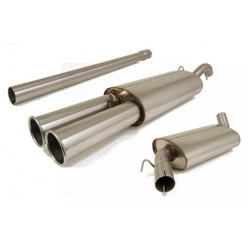 Piper Exhausts MK2 VW Golf 1.8 16v (90-92) - 2 Silencer System - TMC Motorsport