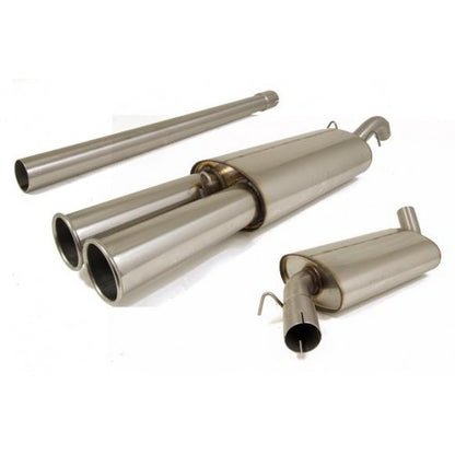 Piper Exhausts MK2 VW Golf 1.8 GTi 16v (86-92) - 2 Silencer System - TMC Motorsport