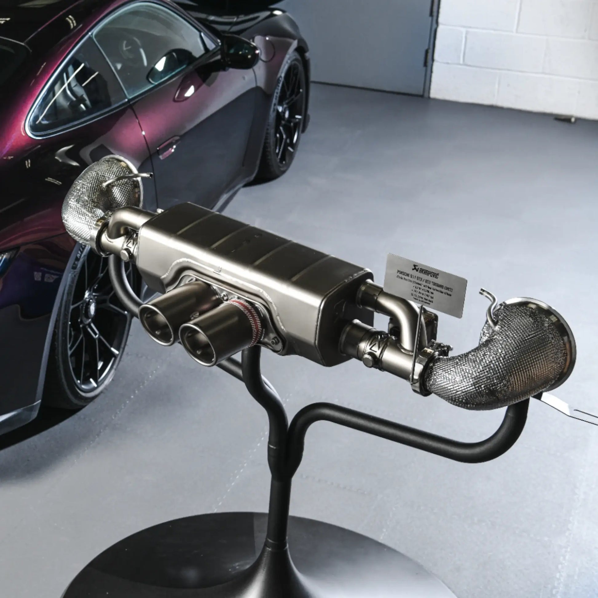 Porsche 911 GT3 / GT3 Touring / GT3 RS / S/T (992.1) | Akrapovic | Slip-On Race Line Adapter Set (SS) - TMC Motorsport