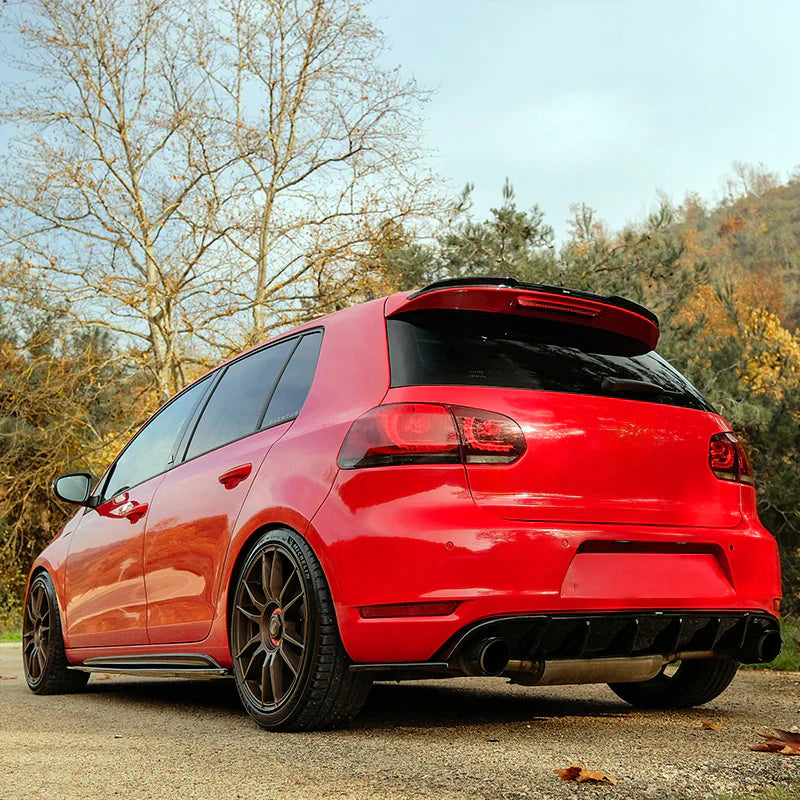 Volkswagen Golf GTI / GTD Mk6 2008-2012 Rear Spoiler in Gloss Black