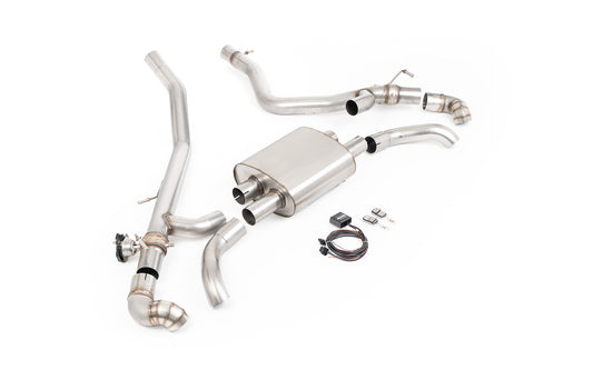 Range Rover Vogue L460 P440/460/510/550e (SWB &amp; LWB) - Axle Back System with Downturn Tips to OE Bumper