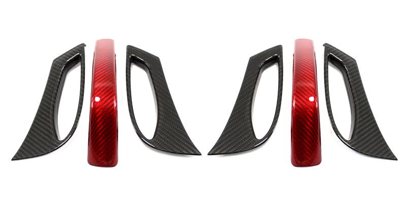 Mercedes Benz SLK R172 Seatbelt Holder Cover - Carbon Fibre