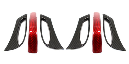 Mercedes Benz SLK R172 Seatbelt Holder Cover - Carbon Fibre