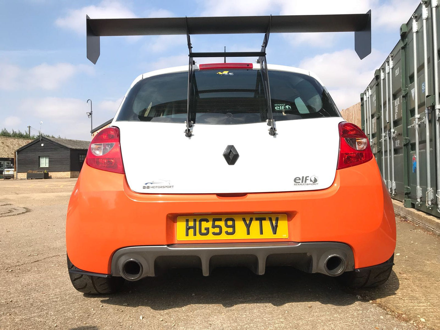 Renault Clio MK3 RS200 - Rear Spats - TMC Motorsport