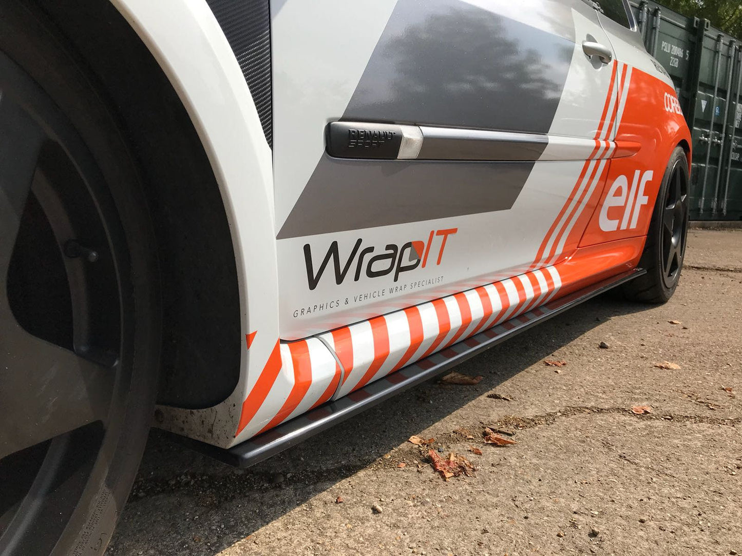 Renault Clio MK3 RS200 - Side Skirt Splitters - TMC Motorsport