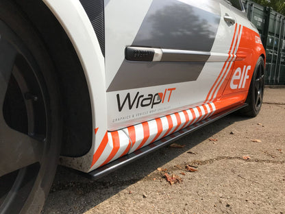 Renault Clio MK3 RS200 - Side Skirt Splitters - TMC Motorsport