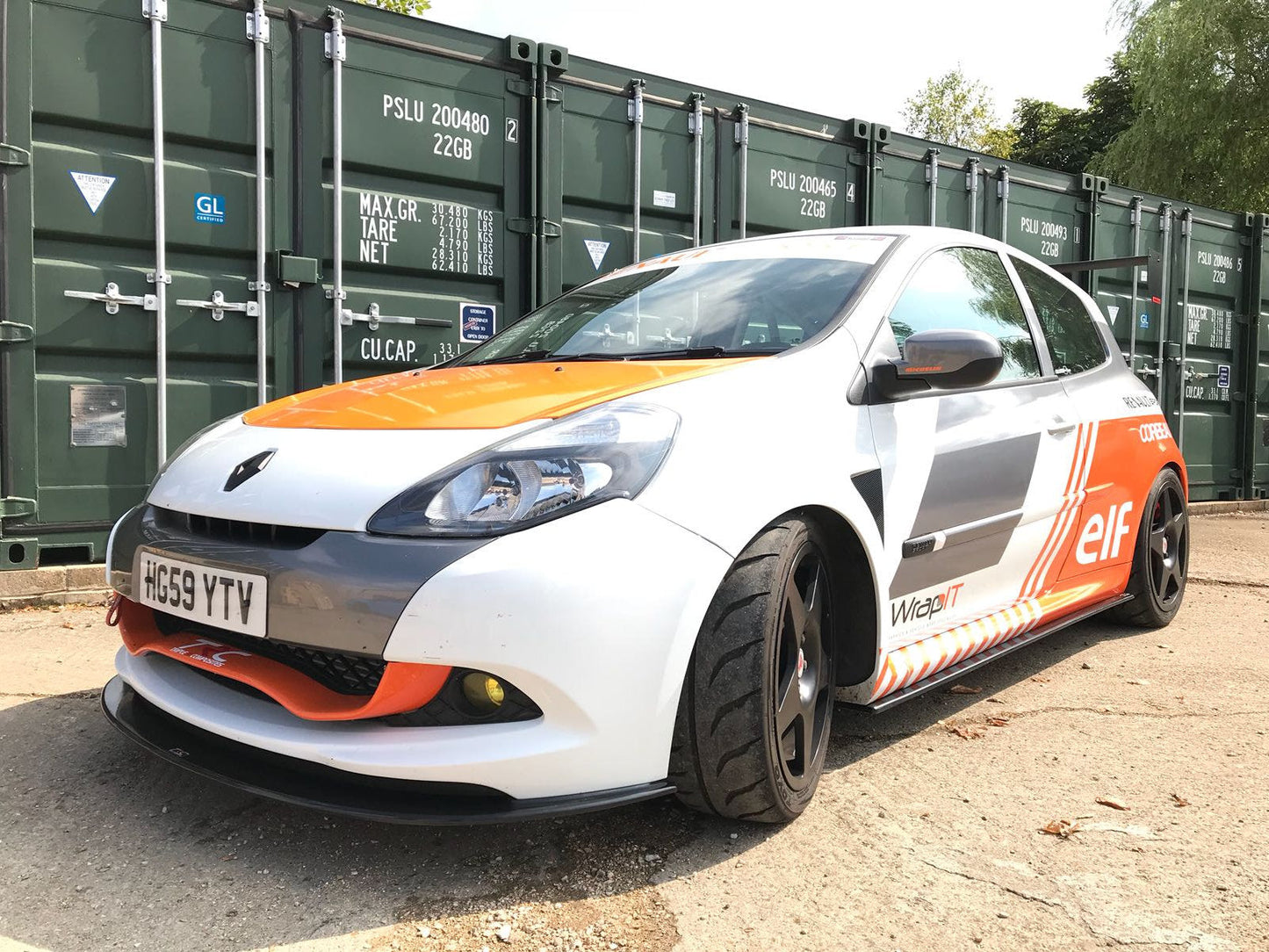 Renault Clio MK3 RS200 - Side Skirt Splitters - TMC Motorsport