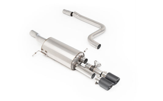Ford Fiesta MK8 ST 1.5 (Pre Sept 2020) - Resonated GPF/OPF Back Exhaust System with Carbon Jet-90 Trims
