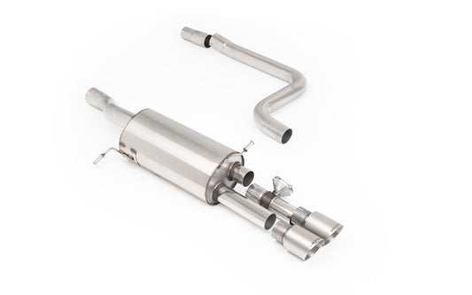 Ford Fiesta MK8 ST 1.5 (Pre Sept 2020) - Resonated GPF/OPF Back Exhaust System with Titanium GT-90 Trims